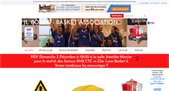 Desktop Screenshot of amateurs-jlbourg-basket.com